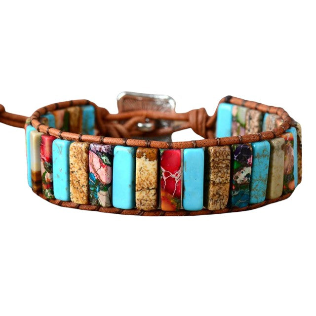 Kleurrijke Bohemian Chakra - Armband Myspirituals