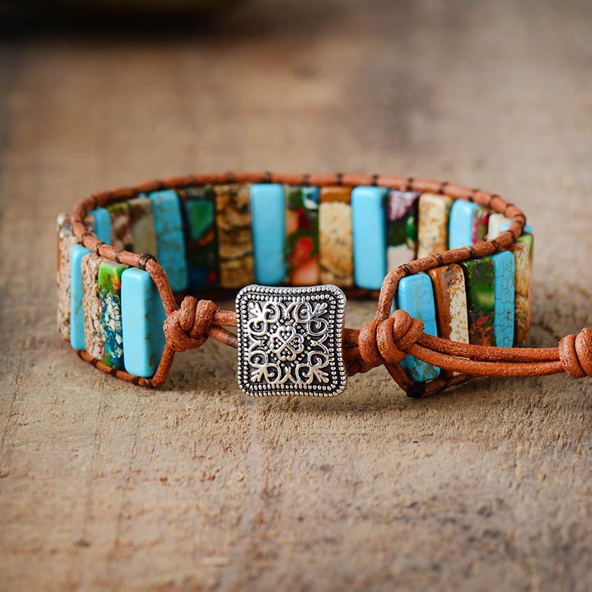 Kleurrijke Bohemian Chakra - Armband Myspirituals