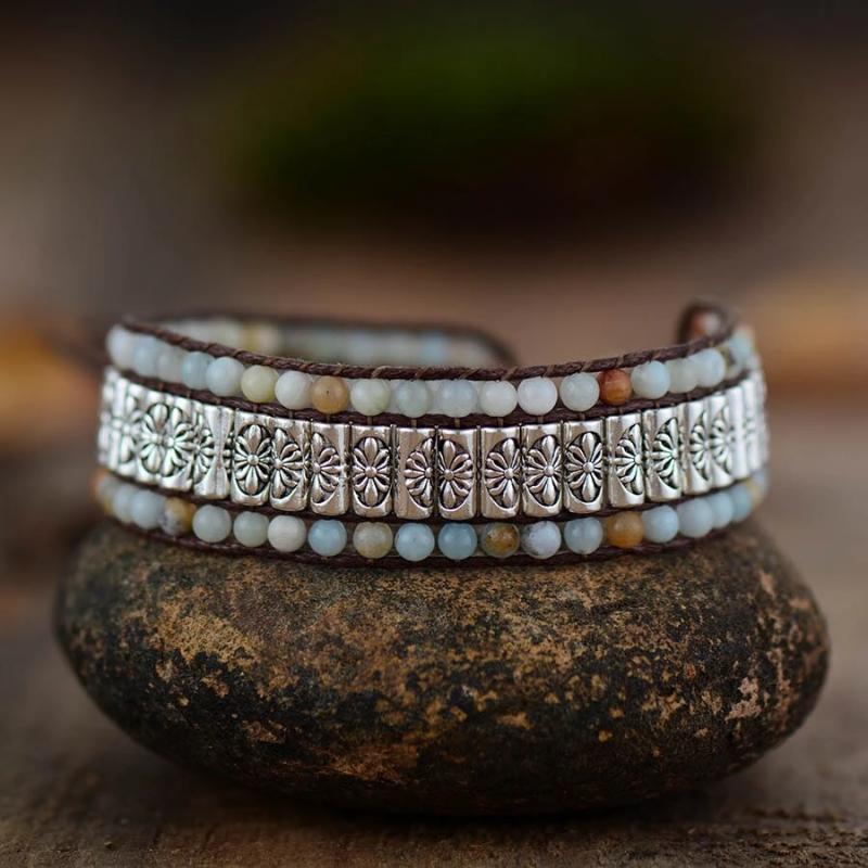 Tibetaanse Kralen Liefdes Armband m/v Myspirituals