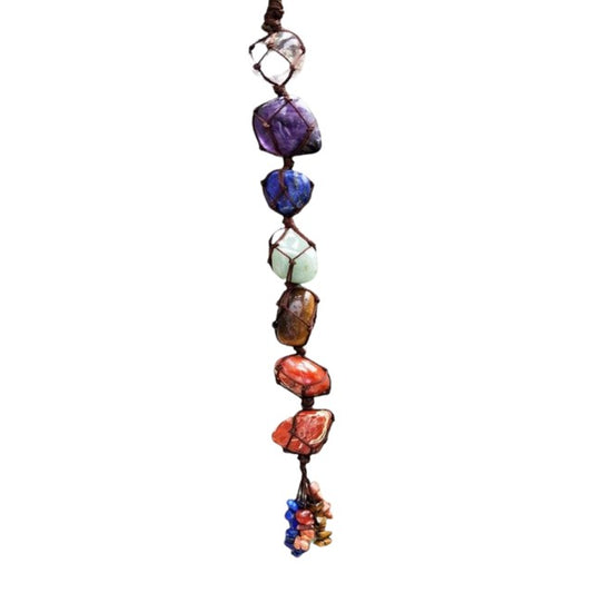 7 Chakra Natuursteen Decoratie Hanger Myspirituals