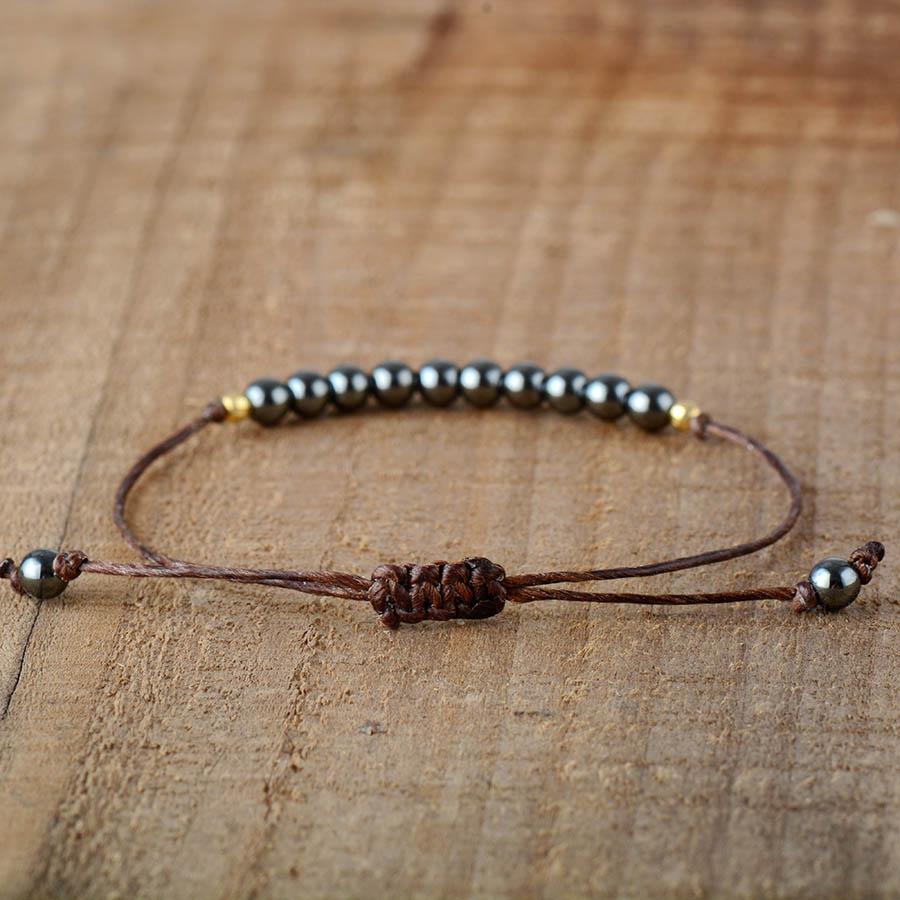 Hematiet Vriendschap - armband Myspirituals