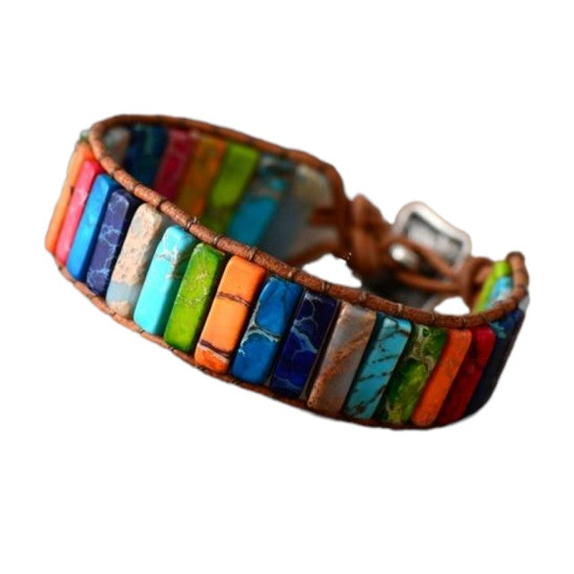 Regenboog Chakra Armband - Handgemaakt (Vegan) Myspirituals